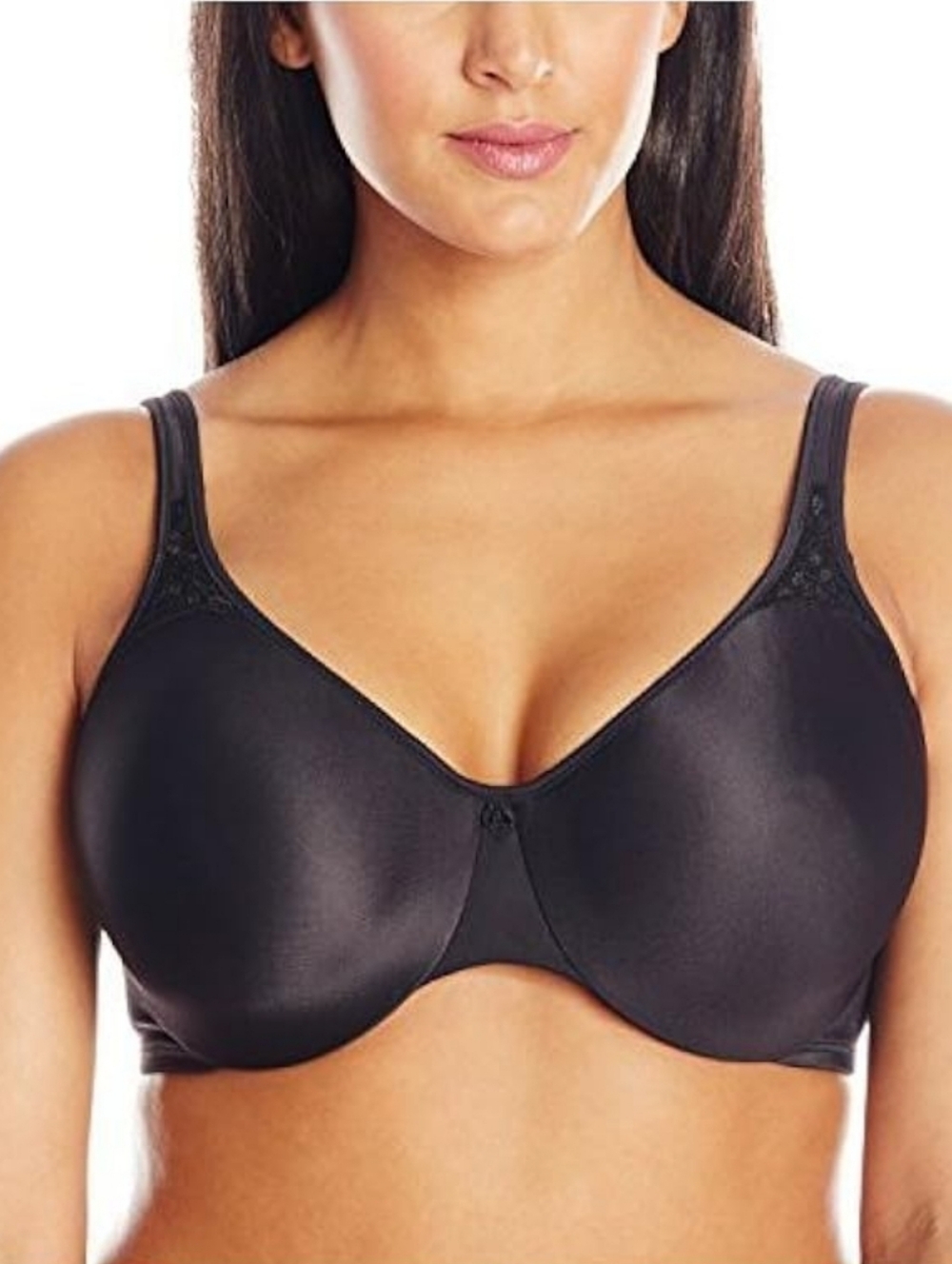 2 Bali White/Black Bras 40G